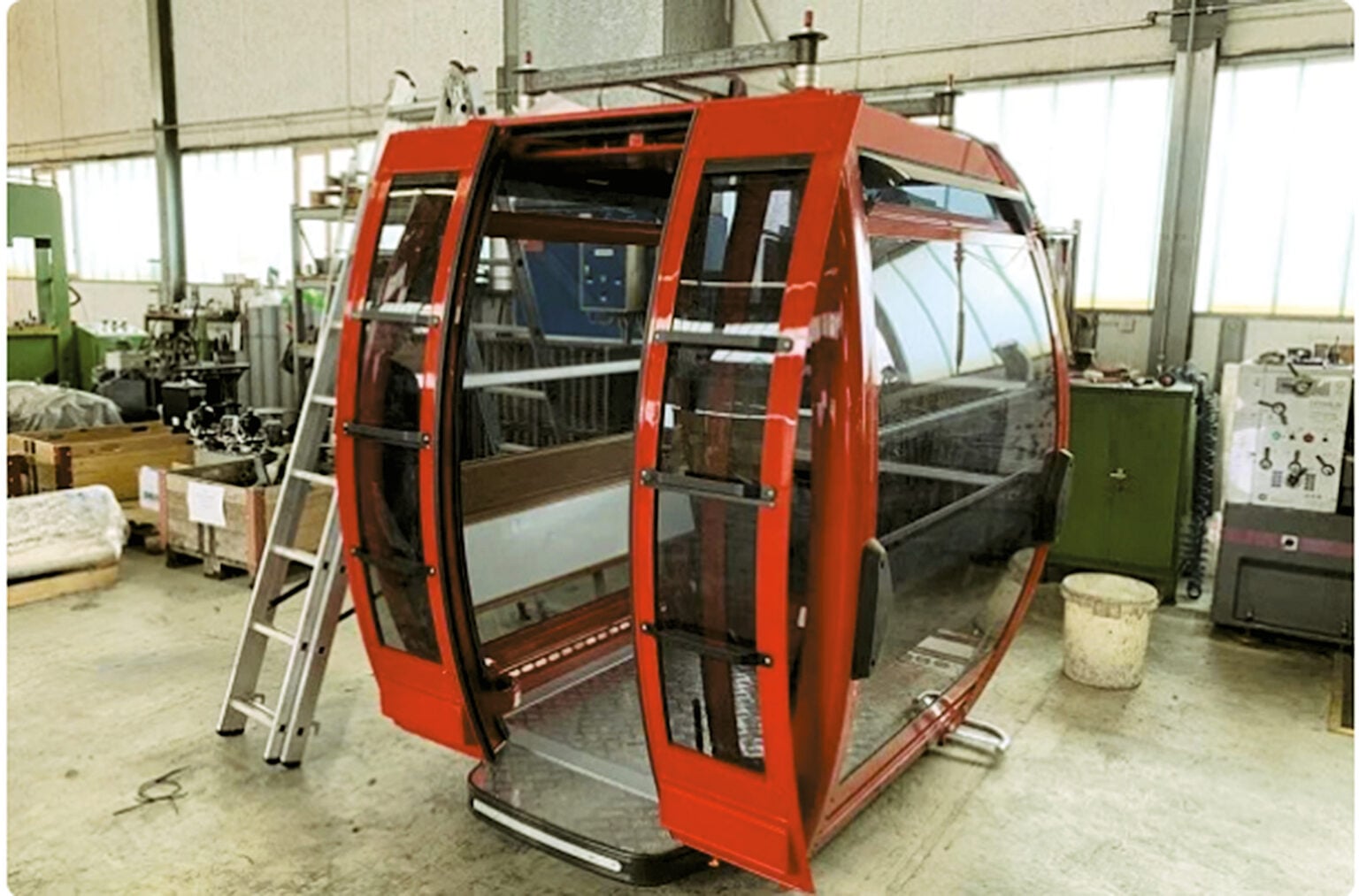 Iniciada em 2014, obra de teleférico em Santa Cruz não tem prazo de conclusão
