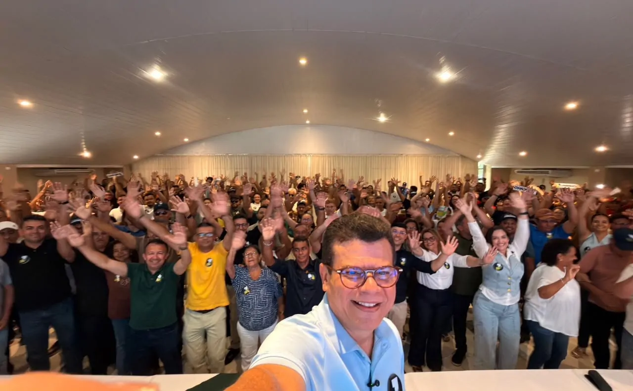 Mossoró dá demonstração de força e recebe Juninho Saia Rodada com grande mobilização de lideranças e apoiadores