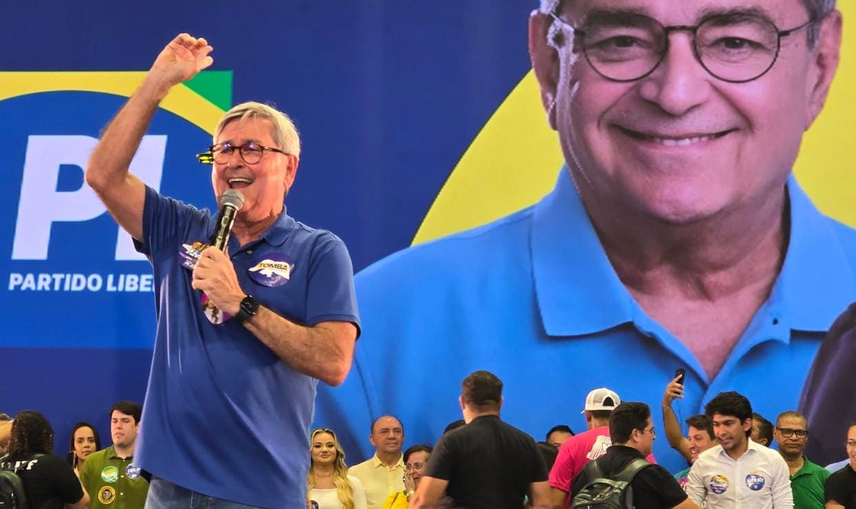 Em convenção do PL, Tomba Farias destaca apoio à campanha de Álvaro Dias e Babá Pereira