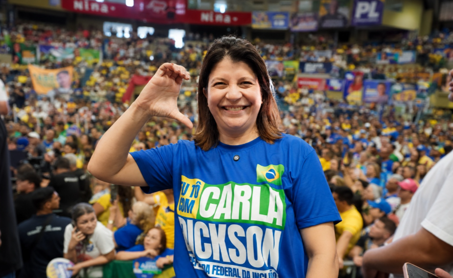 Carla Dickson oficializa candidatura à reeleição durante convenção do PL no RN