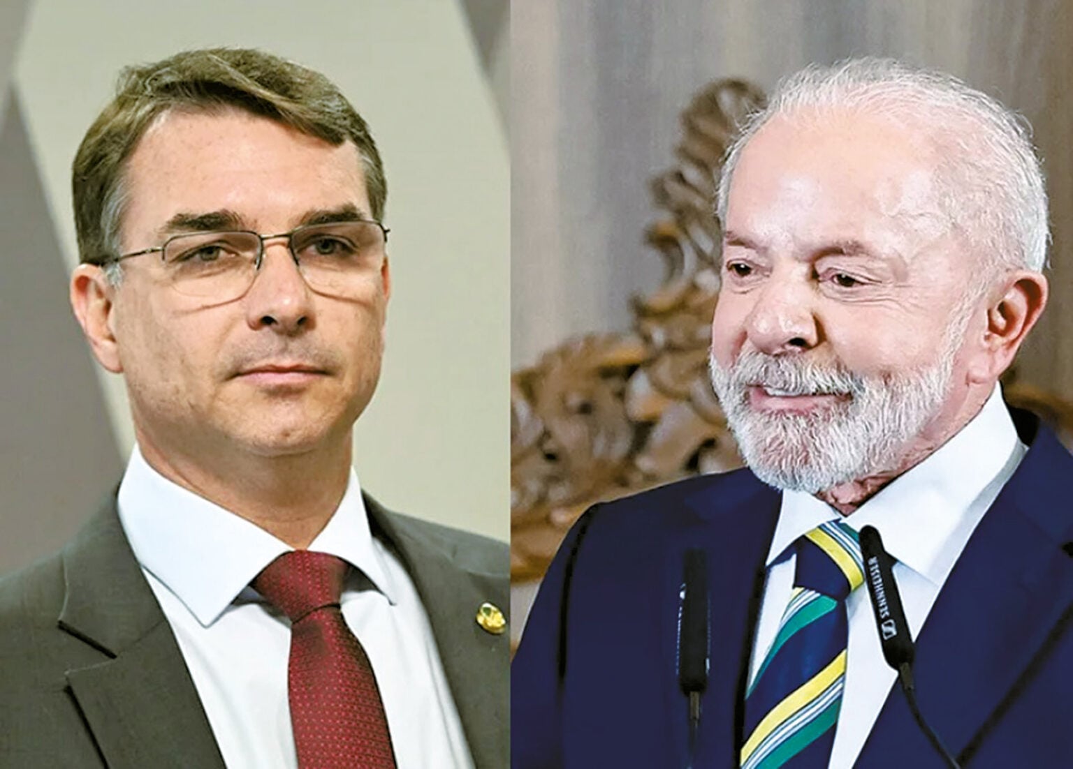 Lula e Flávio estão empatados em eventual 2º turno