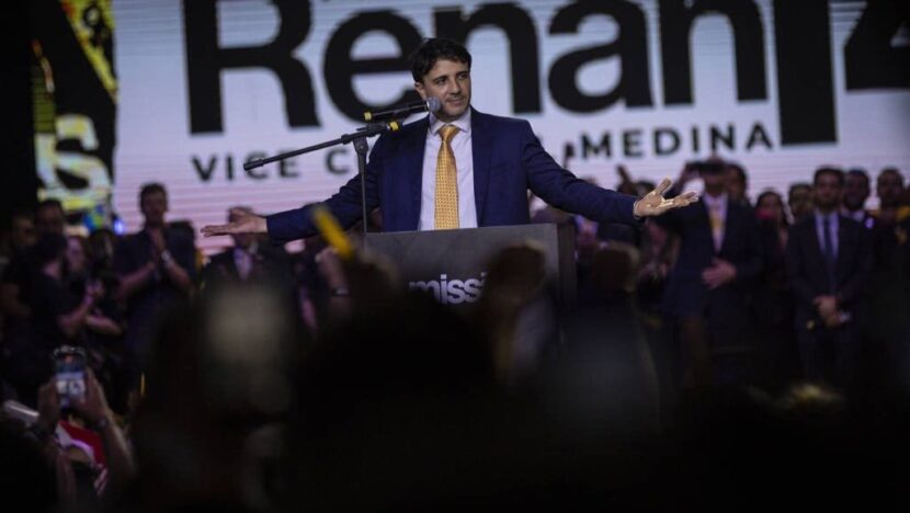 “Vamos matar quem roubar”, diz Renan Santos ao lançar candidatura