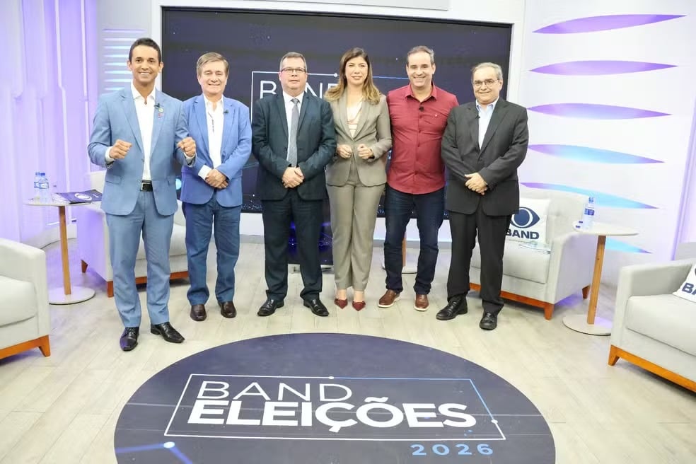 Primeiro debate entre candidatos ao Governo do RN é marcado por troca de acusações e ataques