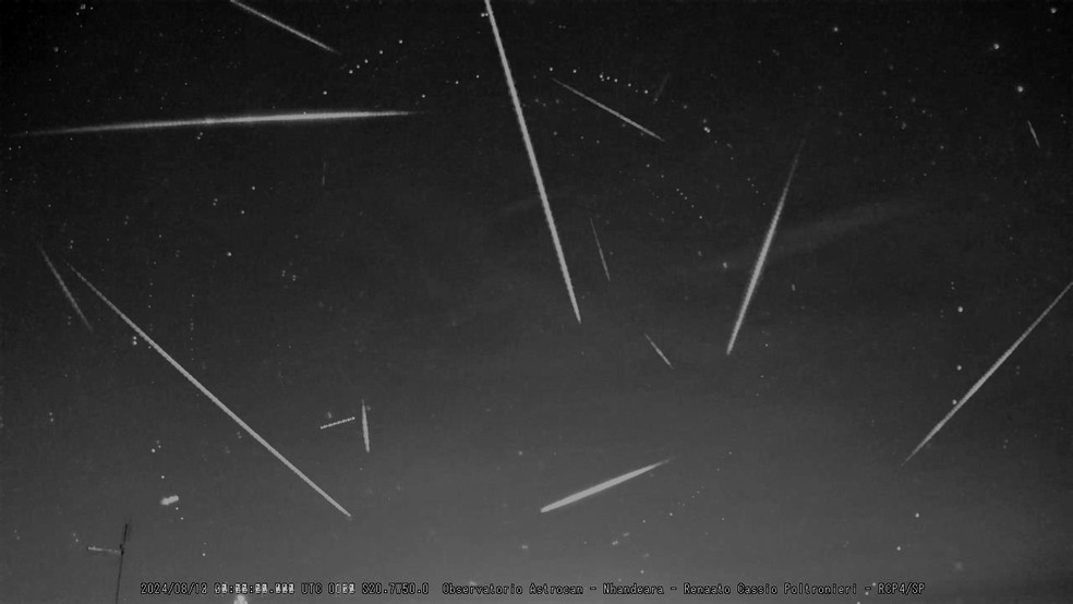 Chuva de meteoros e alinhamento de planetas podem ser vistos a olho nu do RN