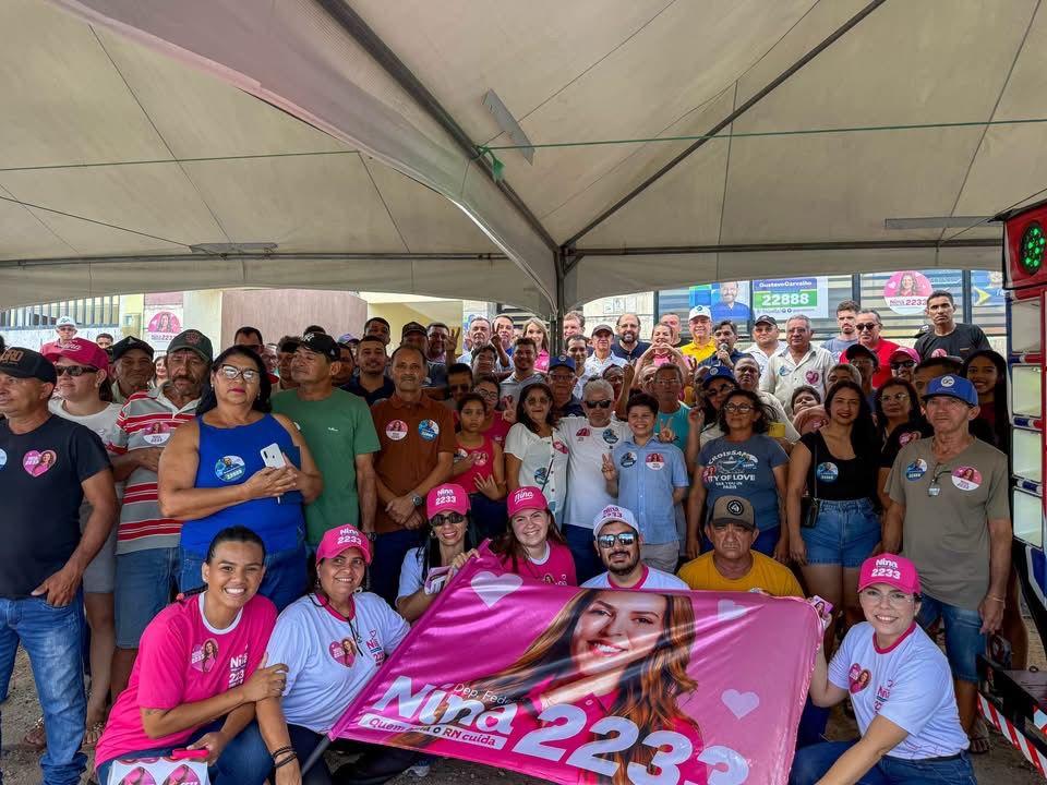 Em Tangará, Nilson Lima e Jorginho Bezerra comandam grande reunião com Nina Souza e Gustavo Carvalho