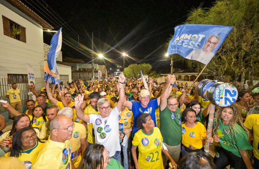 Grande comício em Arez marca passagem da Caravana 22 de Álvaro Dias pelo Agreste