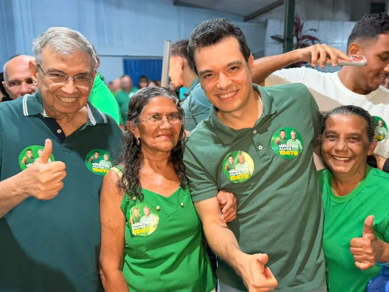 Walter Alves e Garibaldi percorrem quatro municípios do Potengi e encerram agenda com grande reunião em São Paulo do Potengi