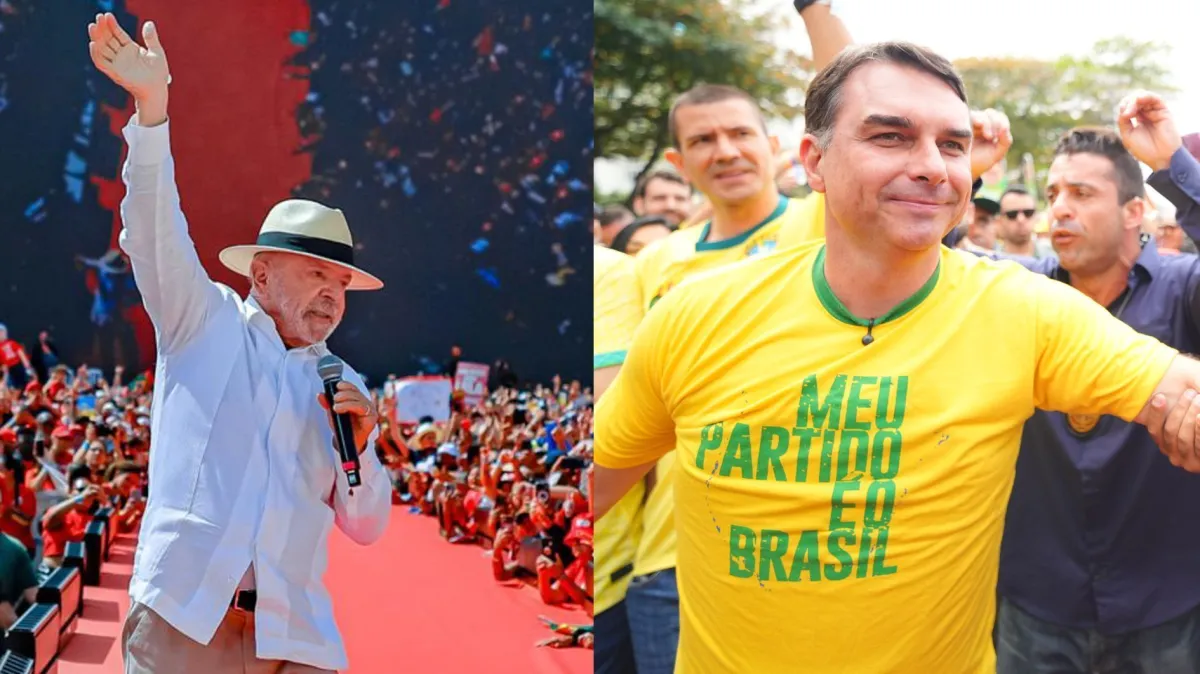 Flávio ganha 1,7 milhão de seguidores após 1º turno; Lula, 958 mil