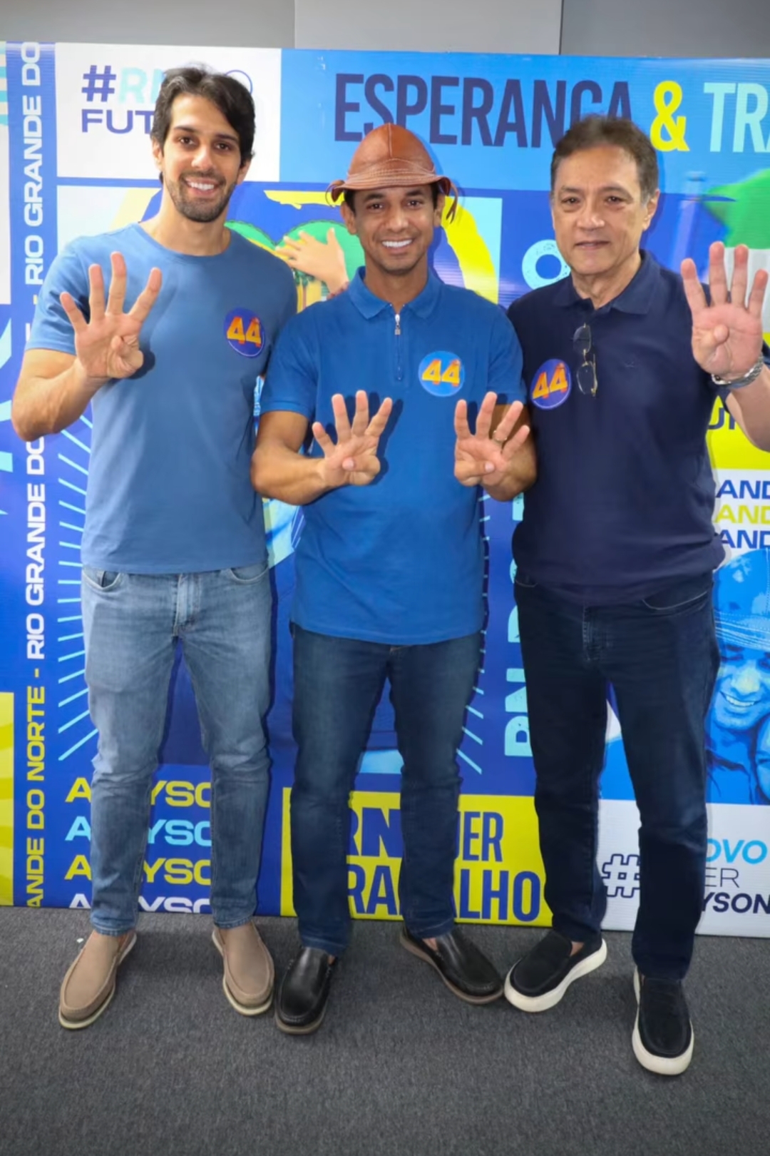 Prefeito e ex-prefeito de Serra Caiada declaram apoio a Allyson Bezerra no 2º turno