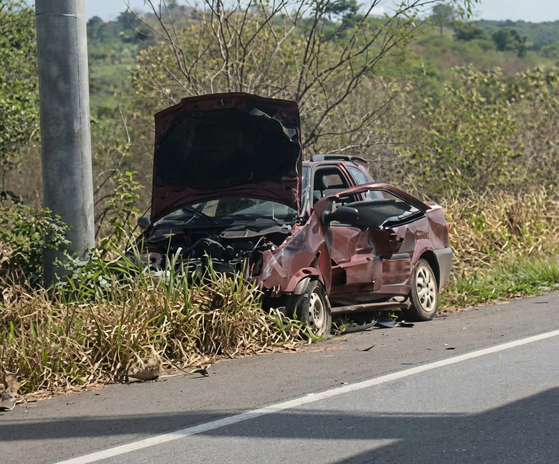 Grave acidente na BR-226 deixa vítima fatal no trecho entre Bom Jesus e Macaíba